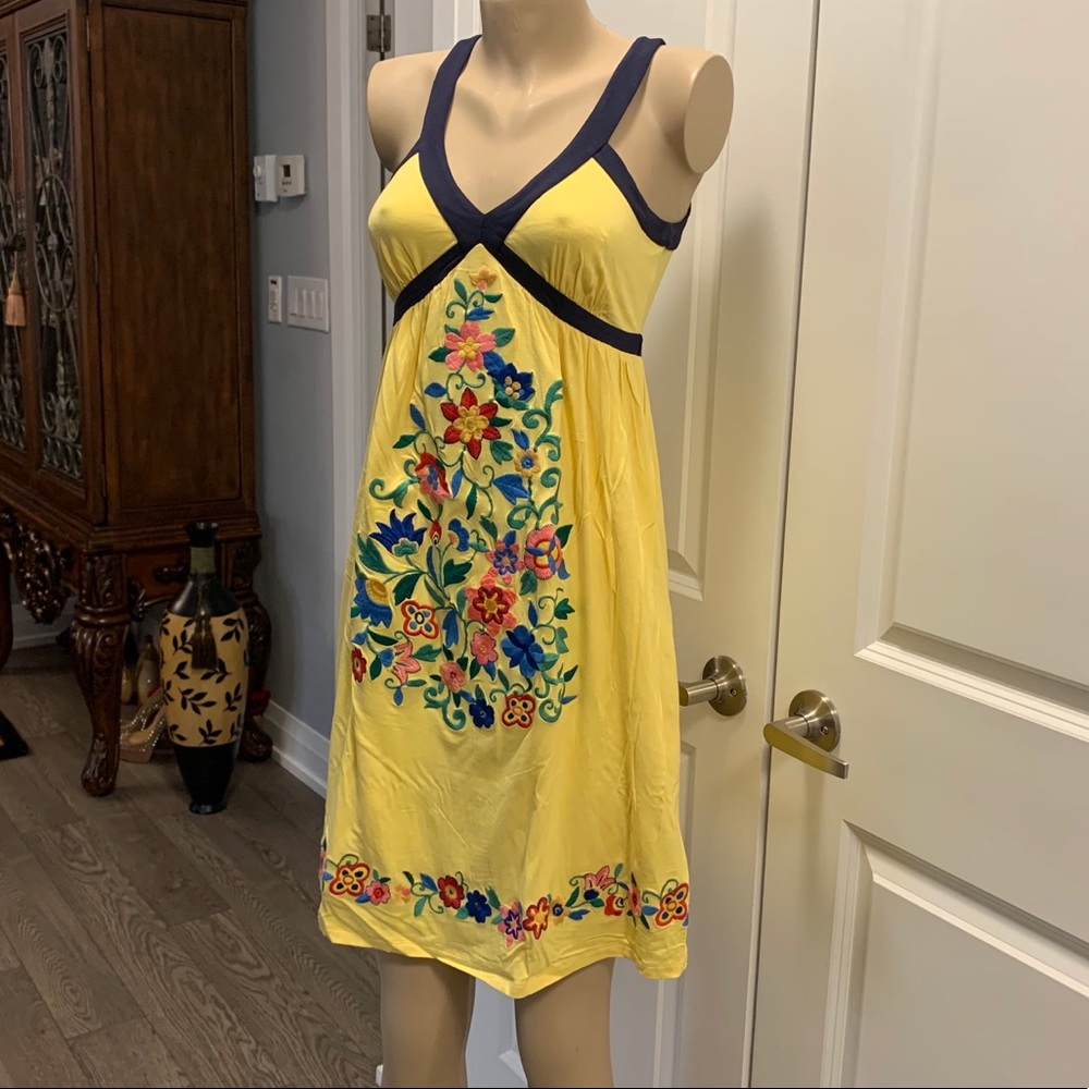 New INC Y2K Slip Dress - Flowers - Summer Sundress Goddess
